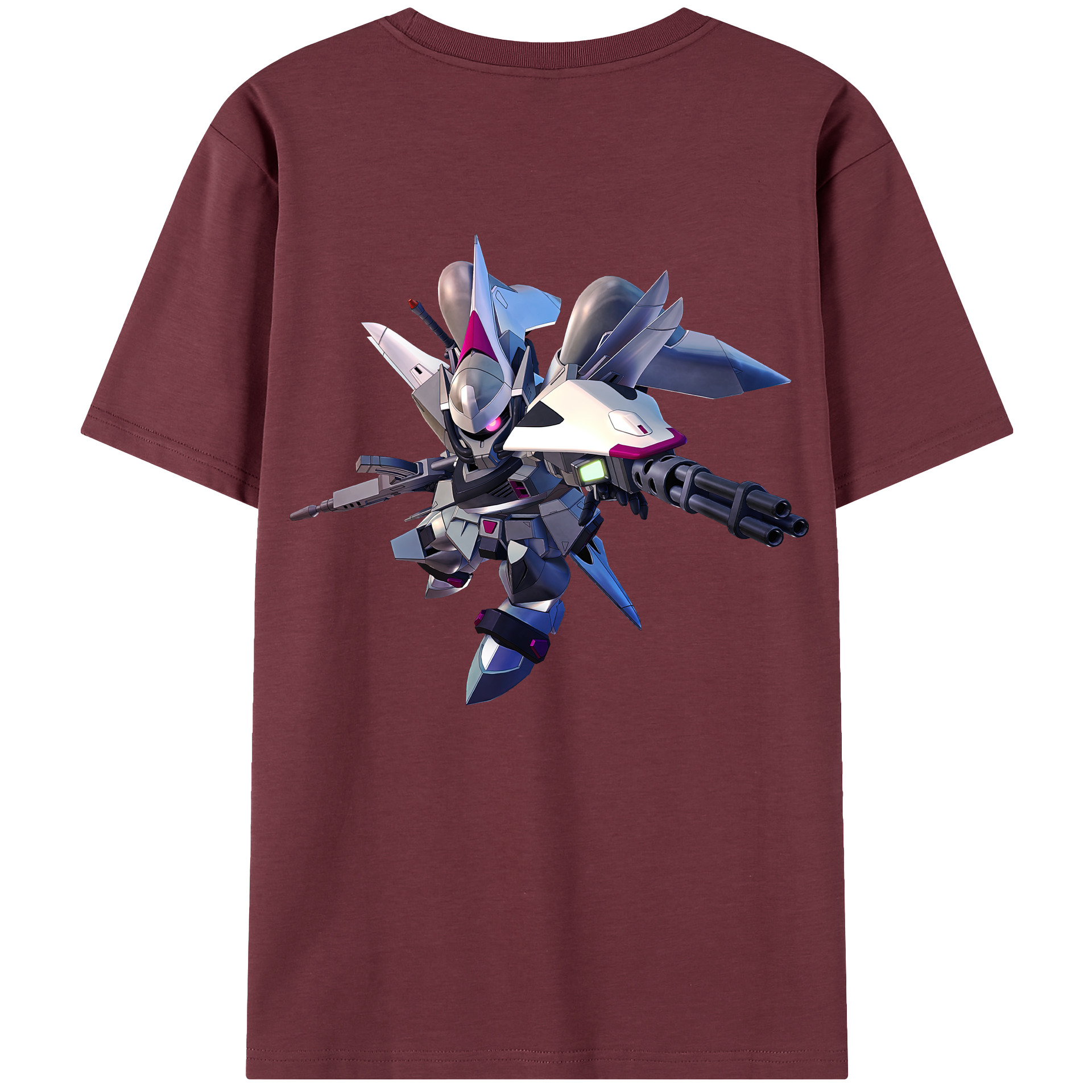 （画像用） 機動戦士ガンダム Mobile Suit Gundam 綿100％半袖Tシャツ（背面プリント）